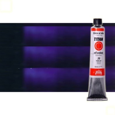 Material Bellas Artes - Pintura - Óleo Titan extra fino color azul Prusia (60 ml) | totenart.com