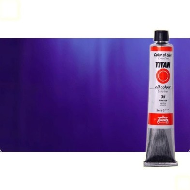 Material Bellas Artes - Pintura - Óleo Titan extra fino color azul ultramar claro (60 ml) | totenart.com