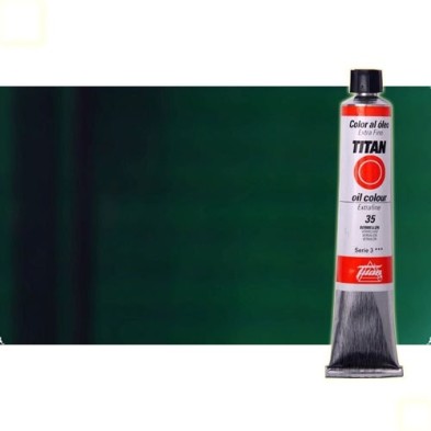 Material Bellas Artes - Pintura - Óleo Titan extra fino color azul ultramar verdoso (60 ml) | totenart.com
