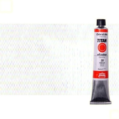 Material Bellas Artes - Pintura - Óleo Titan extra fino color blanco Titan (60 ml) | totenart.com