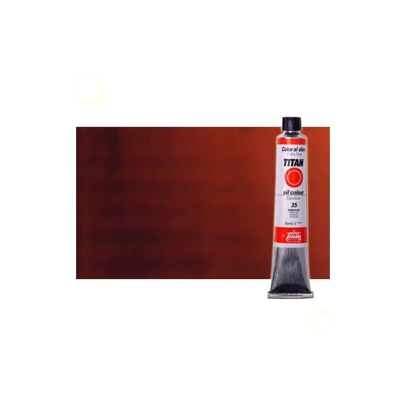 Material Bellas Artes - Pintura - Óleo Titan extra fino color carmín garanza sólido claro (60 ml) | totenart.com