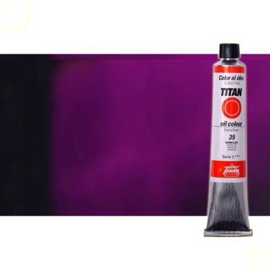 Material Bellas Artes - Pintura - Óleo Titan extra fino color carmín violáceo (60 ml) | totenart.com