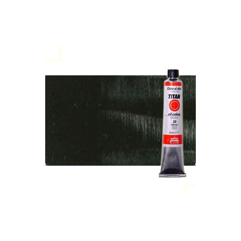 Material Bellas Artes - Pintura - Óleo Titan extra fino color negro humo (60 ml) | totenart.com