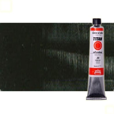 Material Bellas Artes - Pintura - Óleo Titan extra fino color negro humo (60 ml) | totenart.com