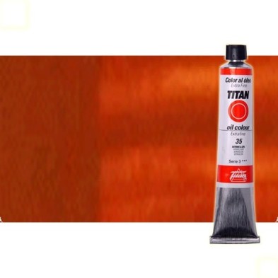 Material Bellas Artes - Pintura - Óleo Titan extra fino color ocre amarillo (60 ml) | totenart.com