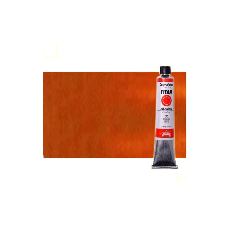 Material Bellas Artes - Pintura - Óleo Titan extra fino color ocre amarillo claro (60 ml) | totenart.com