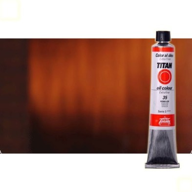 Material Bellas Artes - Pintura - Óleo Titan extra fino color pardo óxido transparente (60 ml) | totenart.com