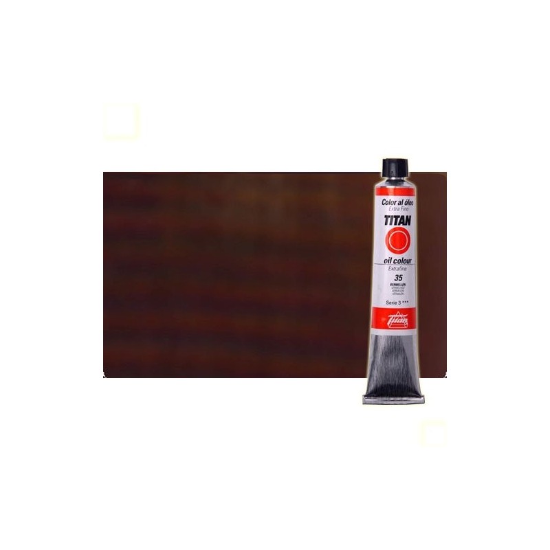 Material Bellas Artes - Pintura - Óleo Titan extra fino color pardo Titan (60 ml) | totenart.com