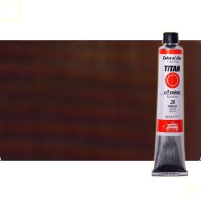 Material Bellas Artes - Pintura - Óleo Titan extra fino color pardo Titan (60 ml) | totenart.com