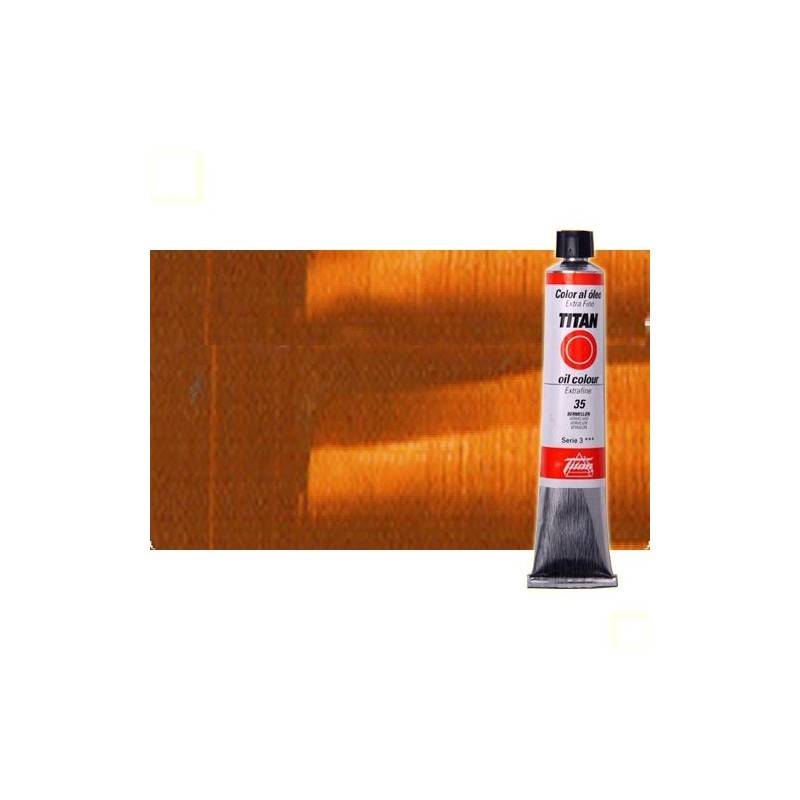 Material Bellas Artes - Pintura - Óleo Titan extra fino color tierra siena natural (60 ml) | totenart.com