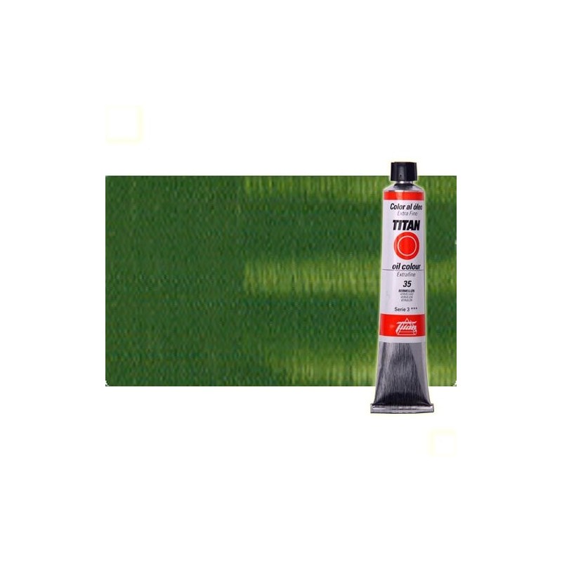 Material Bellas Artes - Pintura - Óleo Titan extra fino color tierra verde (60 ml) | totenart.com