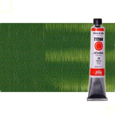 Material Bellas Artes - Pintura - Óleo Titan extra fino color tierra verde (60 ml) | totenart.com