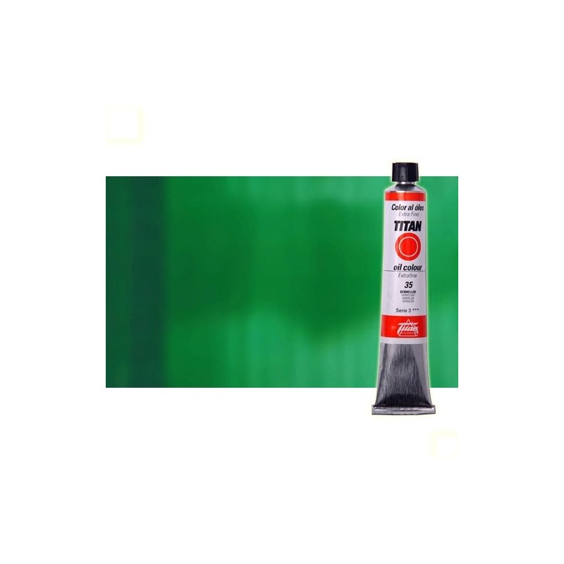 Material Bellas Artes - Pintura - Óleo Titan extra fino color verde azulado (60 ml) | totenart.com