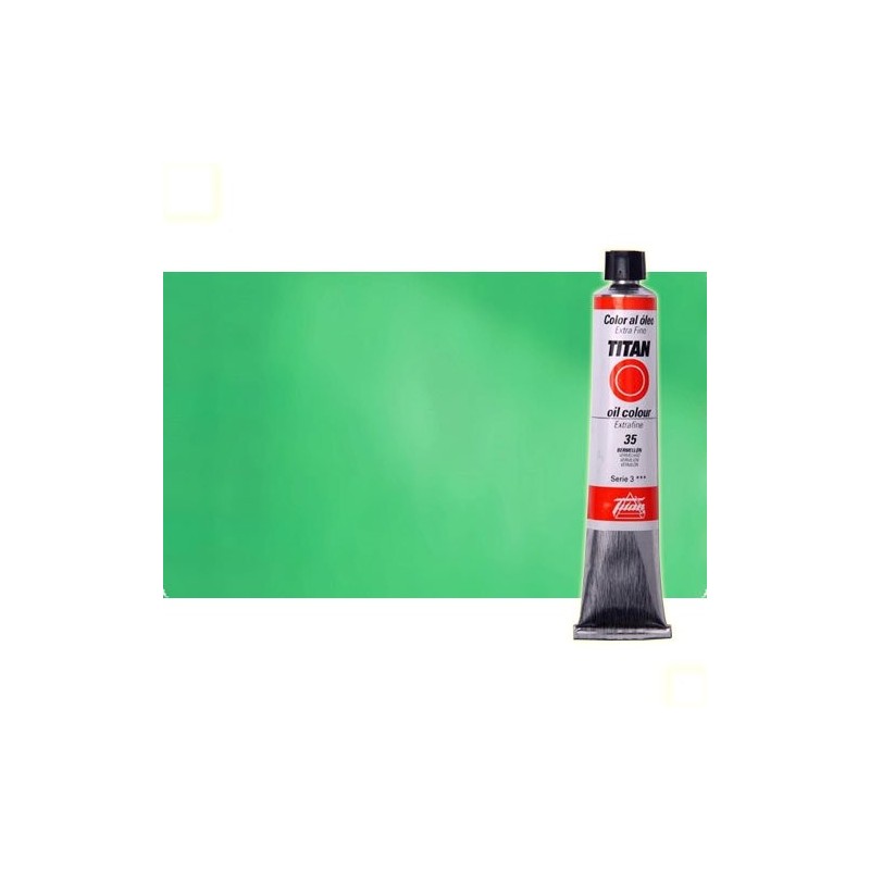 Material Bellas Artes - Pintura - Óleo Titan extra fino color verde compuesto (60 ml) | totenart.com