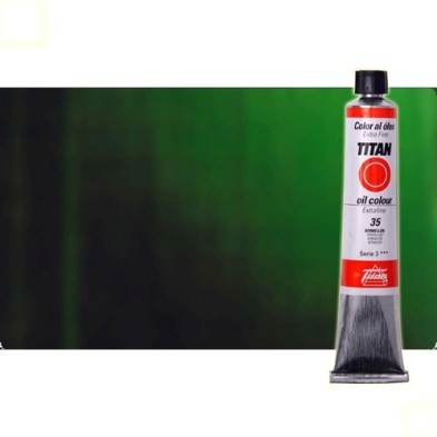 Material Bellas Artes - Pintura - Óleo Titan extra fino color verde vejiga (60 ml) | totenart.com
