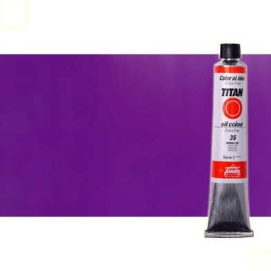 Material Bellas Artes - Pintura - Óleo Titan extra fino color violeta cobalto oscuro (60 ml) | totenart.com
