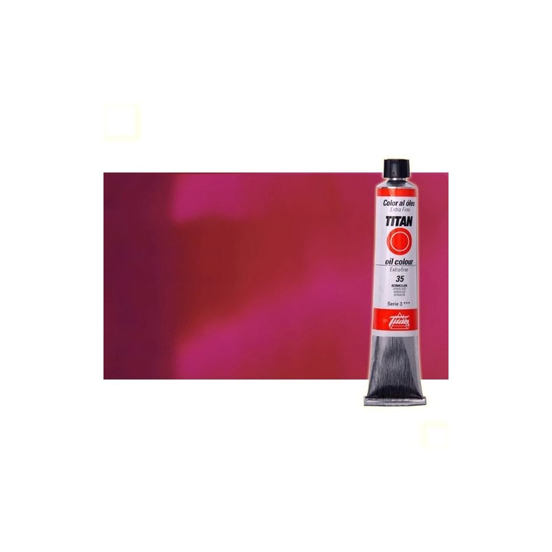 Material Bellas Artes - Pintura - Óleo Titan extra fino color violeta permanente medio (60 ml) | totenart.com