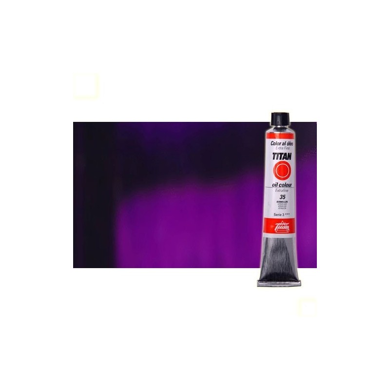 Material Bellas Artes - Pintura - Óleo Titan extra fino color violeta Titan (60 ml) | totenart.com