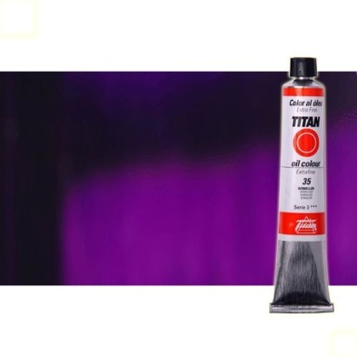Material Bellas Artes - Pintura - Óleo Titan extra fino color violeta Titan (60 ml) | totenart.com