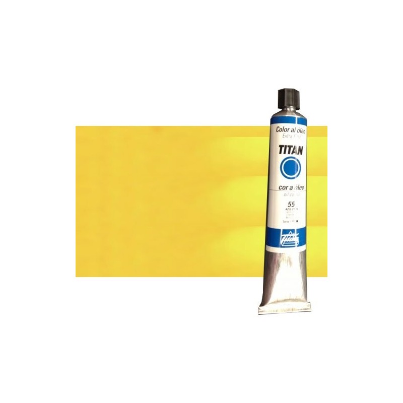 Material Bellas Artes - Pintura - Óleo Titan extra fino color amarillo cadmio claro (200 ml) | totenart.com