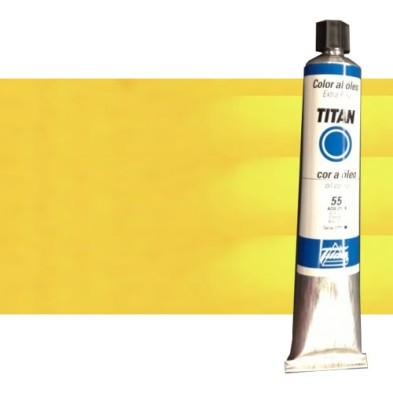 Material Bellas Artes - Pintura - Óleo Titan extra fino color amarillo cadmio claro (200 ml) | totenart.com