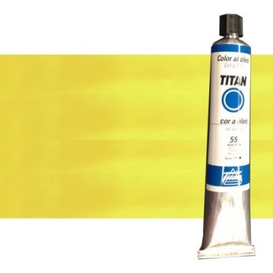 Material Bellas Artes - Pintura - Óleo Titan extra fino color amarillo cadmio limón (200 ml) | totenart.com