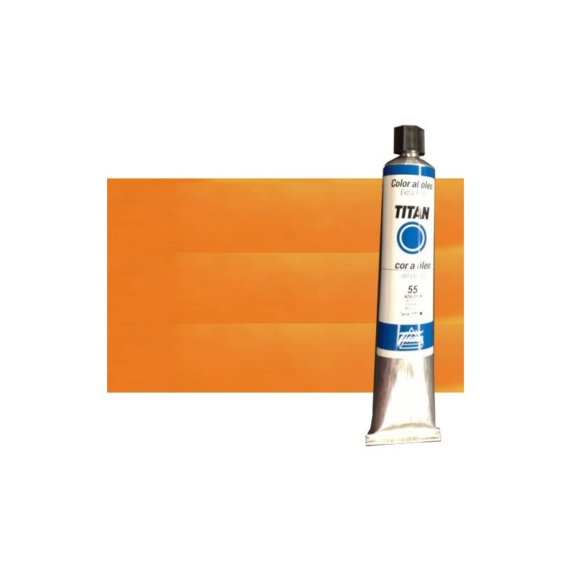 Material Bellas Artes - Pintura - Óleo Titan extra fino color amarillo indio (200 ml) | totenart.com