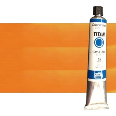 Material Bellas Artes - Pintura - Óleo Titan extra fino color amarillo indio (200 ml) | totenart.com