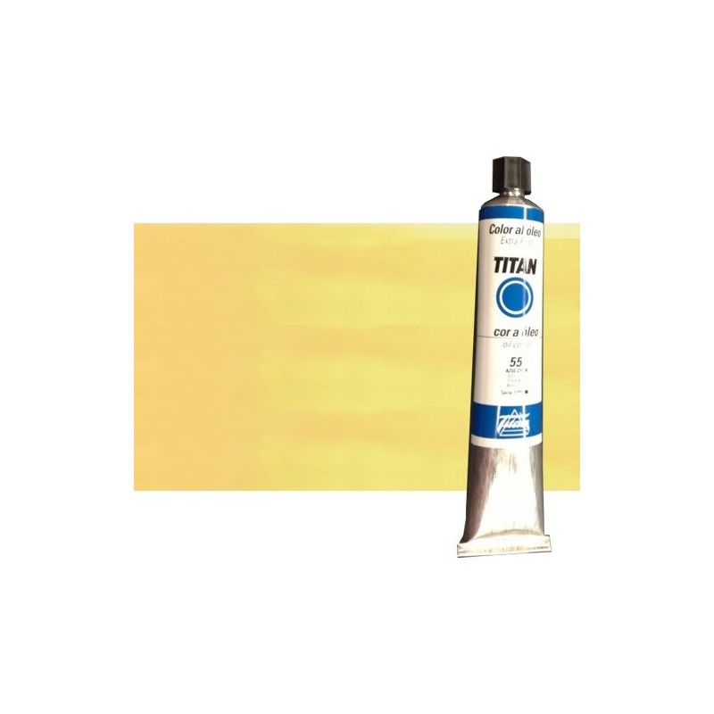 Material Bellas Artes - Pintura - Óleo Titan extra fino color amarillo Nápoles (200 ml) | totenart.com