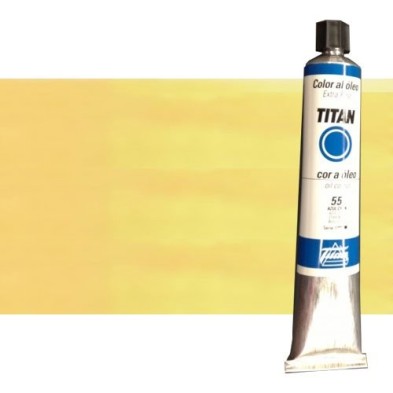 Material Bellas Artes - Pintura - Óleo Titan extra fino color amarillo Nápoles (200 ml) | totenart.com