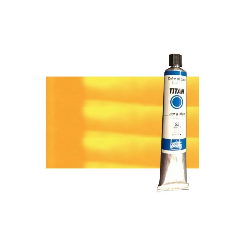 Material Bellas Artes - Pintura - Óleo Titan extra fino color amarillo real (200 ml) | totenart.com