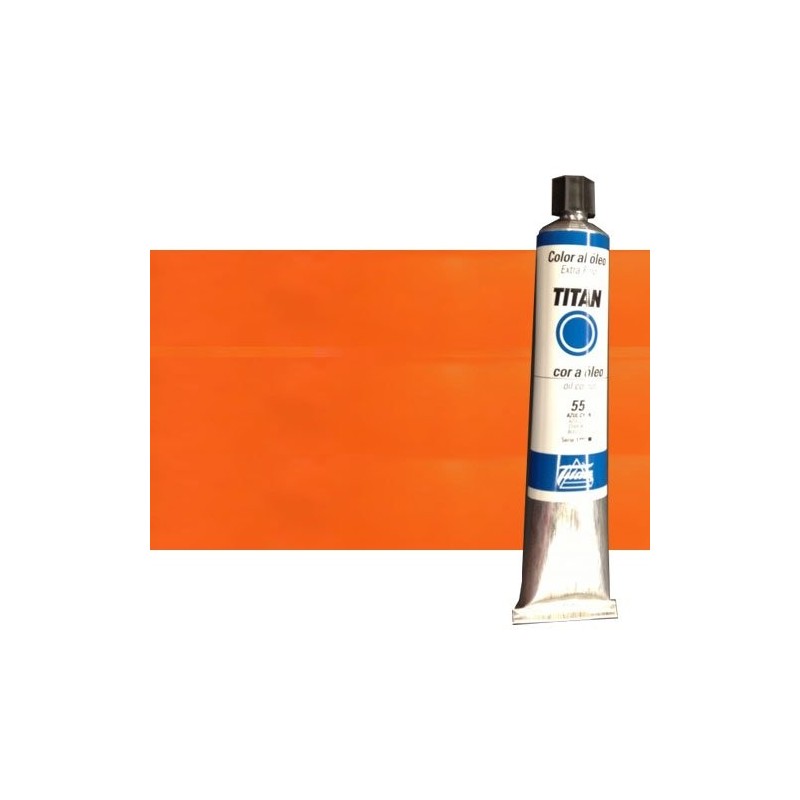 Material Bellas Artes - Pintura - Óleo Titan extra fino color amarillo Titan oscuro (200 ml) | totenart.com