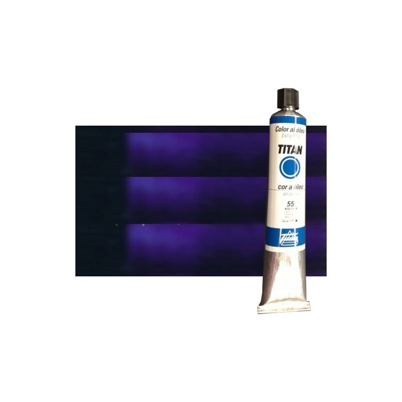 Material Bellas Artes - Pintura - Óleo Titan extra fino color azul Prusia (200 ml) | totenart.com