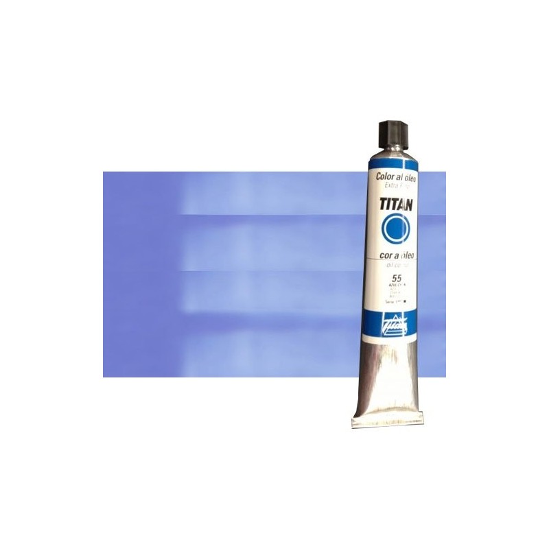 Material Bellas Artes - Pintura - Óleo Titan extra fino color azul real (200 ml) | totenart.com