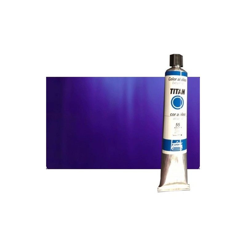 Material Bellas Artes - Pintura - Óleo Titan extra fino color azul ultramar claro (200 ml) | totenart.com