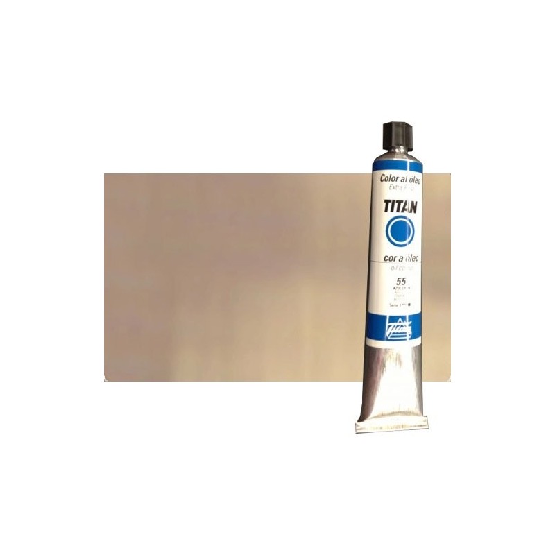 Material Bellas Artes - Pintura - Óleo Titan extra fino color gris Titan (200 ml) | totenart.com