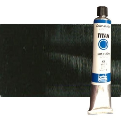 Material Bellas Artes - Pintura - Óleo Titan extra fino color negro humo (200 ml) | totenart.com