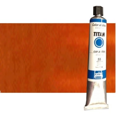 Material Bellas Artes - Pintura - Óleo Titan extra fino color ocre amarillo claro (200 ml) | totenart.com