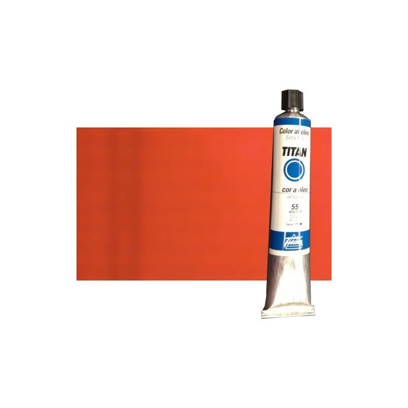 Material Bellas Artes - Pintura - Óleo Titan extra fino color rojo Titan oscuro (200 ml) | totenart.com