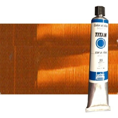 Material Bellas Artes - Pintura - Óleo Titan extra fino color tierra siena natural (200 ml) | totenart.com