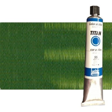 Material Bellas Artes - Pintura - Óleo Titan extra fino color tierra verde (200 ml) | totenart.com