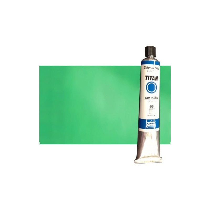 Material Bellas Artes - Pintura - Óleo Titan extra fino color verde compuesto (200 ml) | totenart.com
