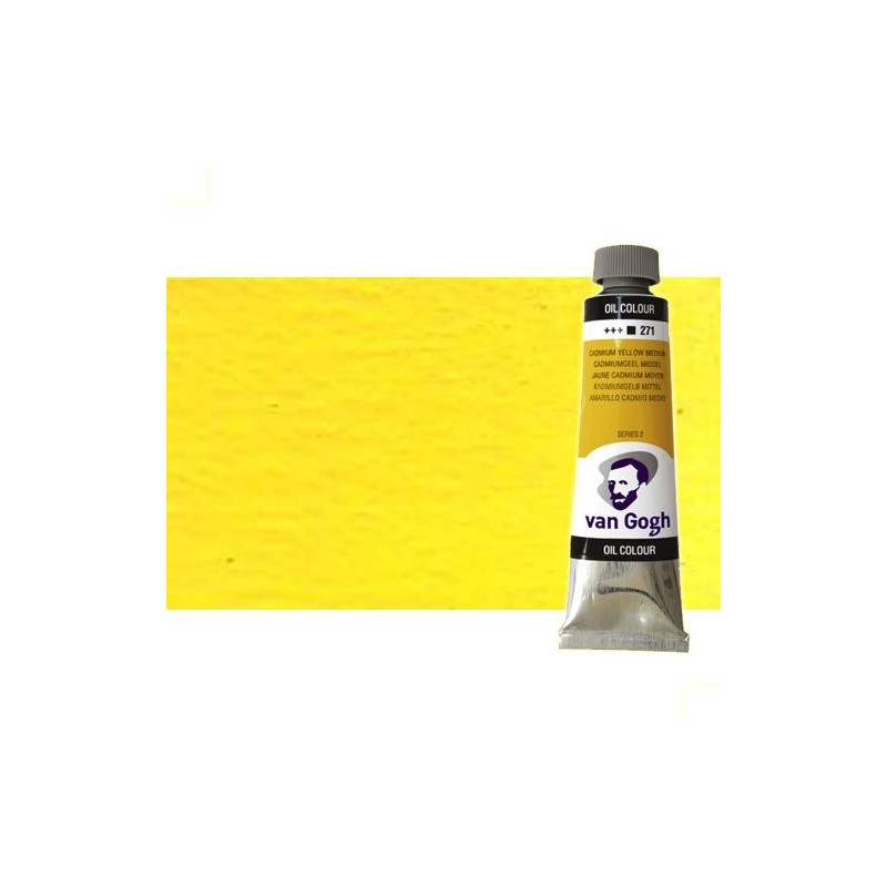 Material Bellas Artes - Pintura - Óleo Van Gogh color amarillo azo claro (60 ml) | totenart.com
