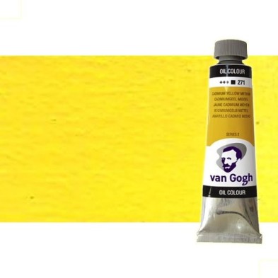 Material Bellas Artes - Pintura - Óleo Van Gogh color amarillo azo claro (60 ml) | totenart.com