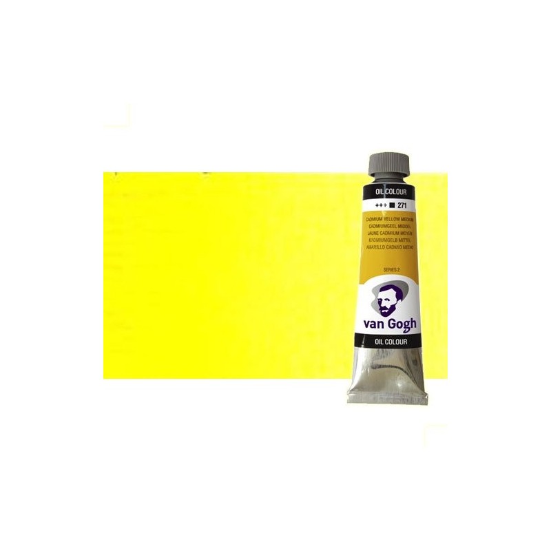Material Bellas Artes - Pintura - Óleo Van Gogh color amarillo azo limón (60 ml) | totenart.com