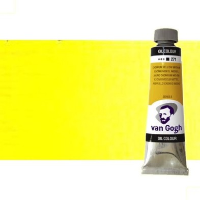 Material Bellas Artes - Pintura - Óleo Van Gogh color amarillo azo limón (60 ml) | totenart.com