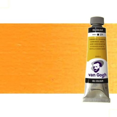 Material Bellas Artes - Pintura - Óleo Van Gogh color amarillo azo oscuro (60 ml) | totenart.com