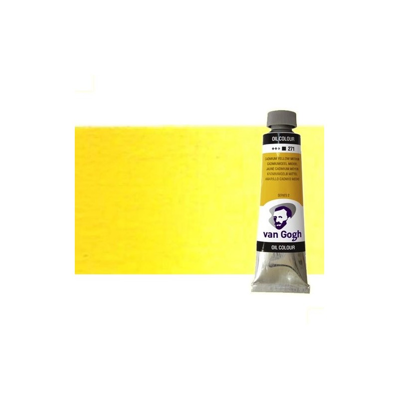 Material Bellas Artes - Pintura - Óleo Van Gogh color amarillo cadmio claro (60 ml) | totenart.com