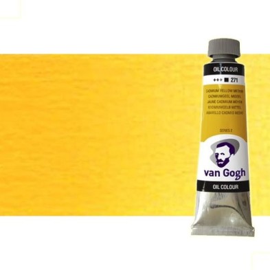 Material Bellas Artes - Pintura - Óleo Van Gogh color amarillo cadmio medio (60 ml) | totenart.com
