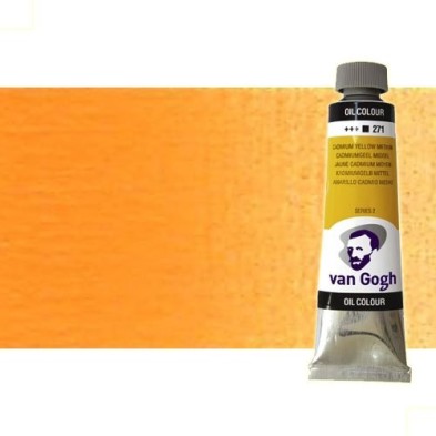 Material Bellas Artes - Pintura - Óleo Van Gogh color amarillo cadmio oscuro (60 ml) | totenart.com